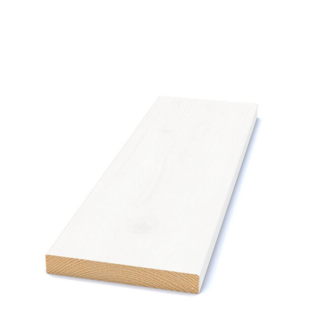 28X145 YTTERPAN M-STR VIT 7,2 FINGERSKARV G4-2 2X3 SID GRAN | Beijerbygg Byggmaterial